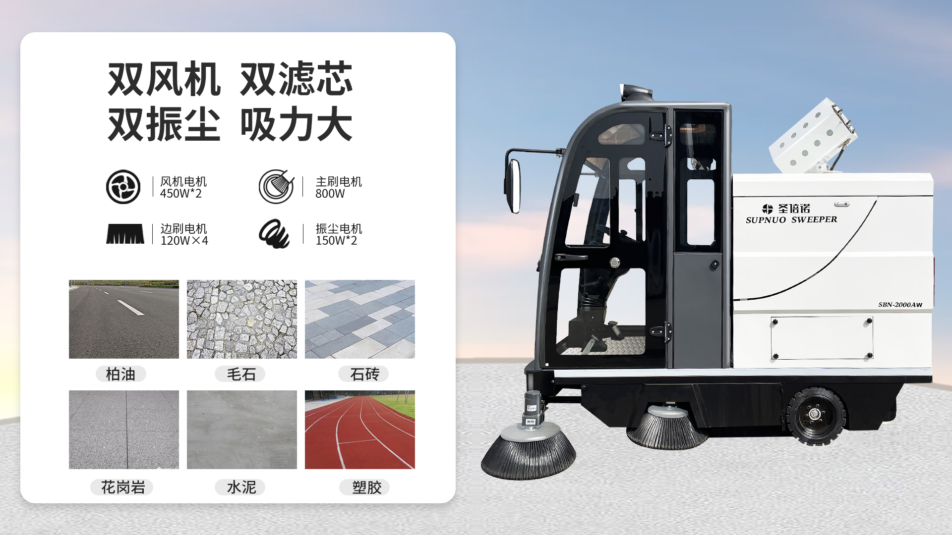 东营电动扫地车的优势与应用场景
